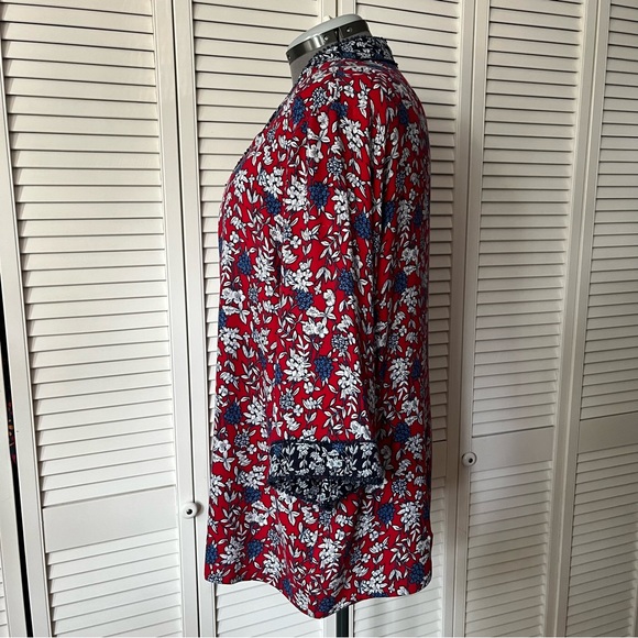 Multicolour kimono jacket top by Alia 1x - Picture 5 of 8